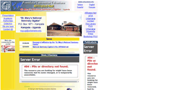 Desktop Screenshot of nsg-ug.urbaniana.edu